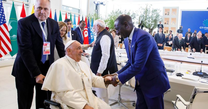 Ruto mourns Pope Francis, hails his commitment to inclusivity and justice