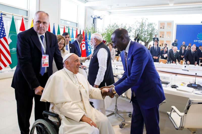 Ruto mourns Pope Francis, hails his commitment to inclusivity and justice