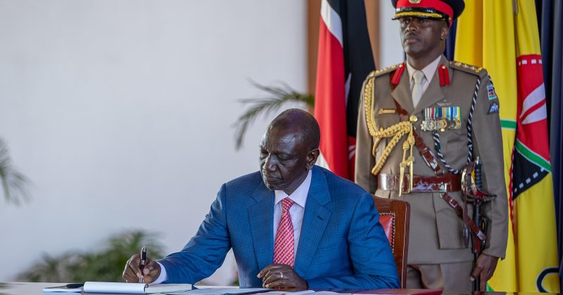 President Ruto refers Conflict of Interest Bill back to Parliament
