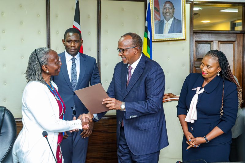 CS Duale inaugurates committee on tissue and organ transplant services