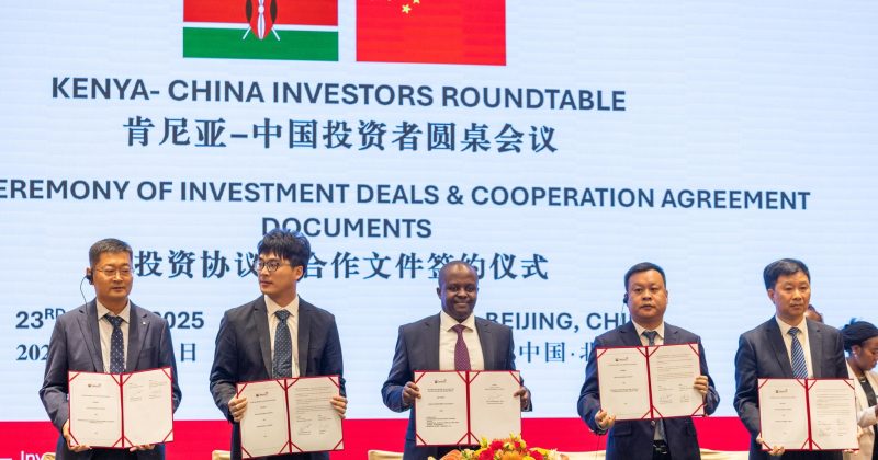 President Ruto Witnesses Signing of Sh130 Billion Investment Deals, Including Hotel Leasing to Chinese Investors