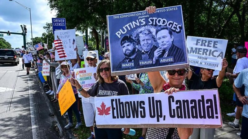 Anti-Trump protests held in cities across the US