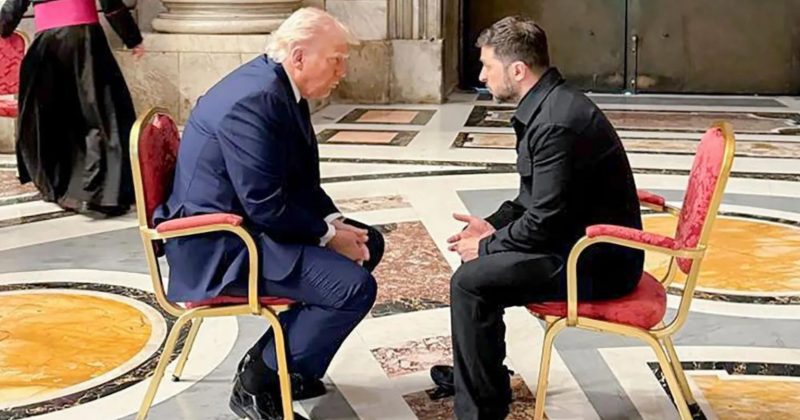 Trump questions Putin’s desire for peace after meeting Zelensky at the Vatican