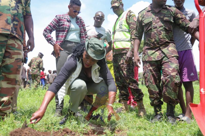 CS Tuya leads tree planting exercise in Isiolo