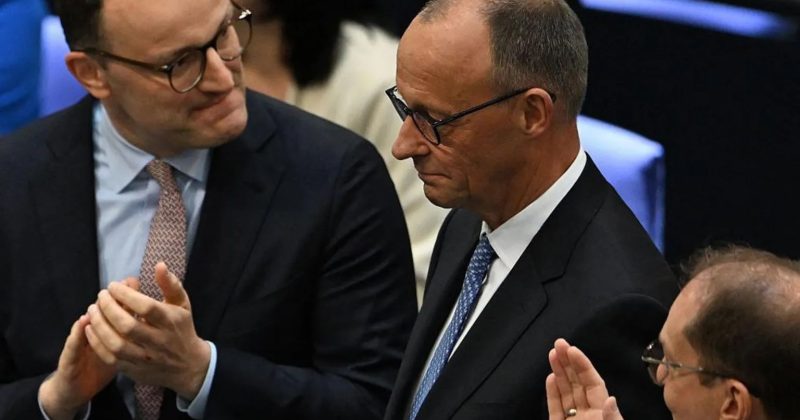 Germany’s Merz wins vote for chancellor after surviving historic defeat