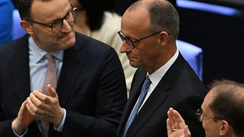 Germany’s Merz wins vote for chancellor after surviving historic defeat