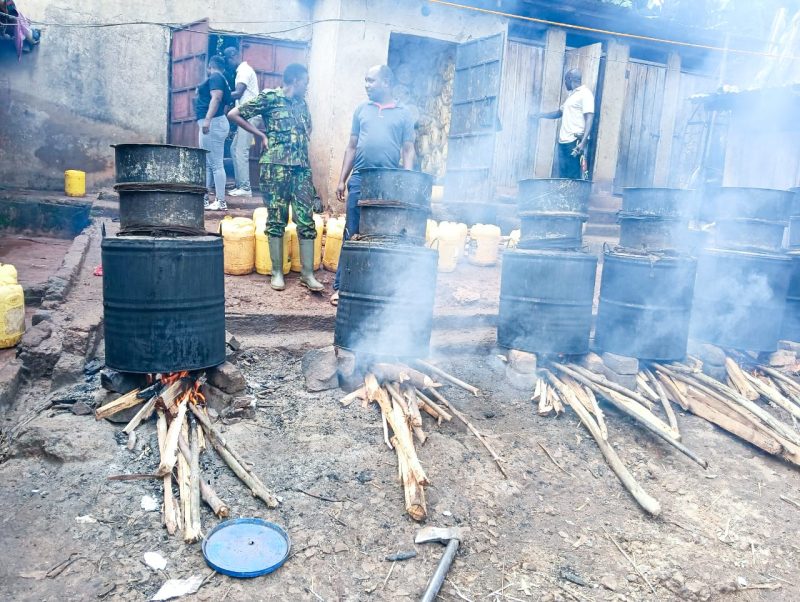Police crack down on illicit brews in Kisii, arrest four suspects