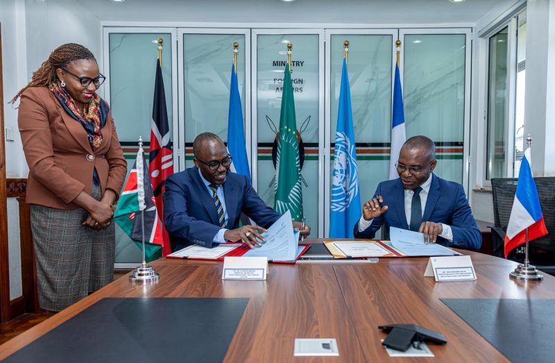 Kenya, France ink deal to allow employment of diplomatic dependents