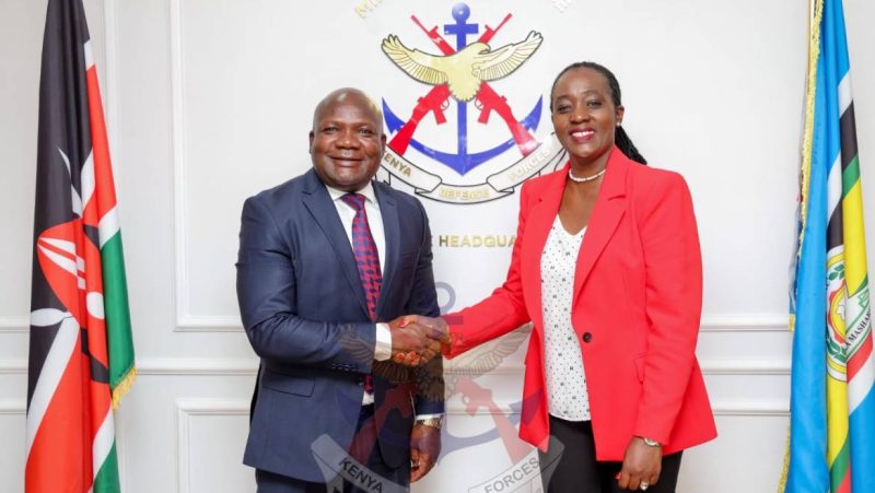 CS Tuya and Kakamega Governor Barasa meet over level 6 hospital