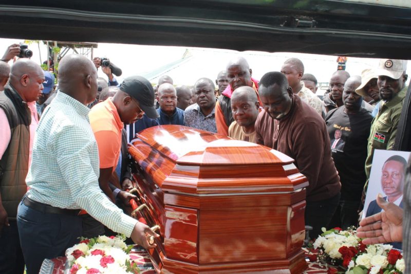Body of Kasipul MP Were flown to Homa Bay ahead of tomorrow’s burial