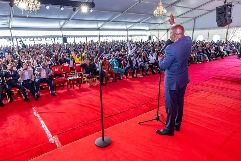 Our eyes will remain on delivery, not political rhetoric: Kindiki
