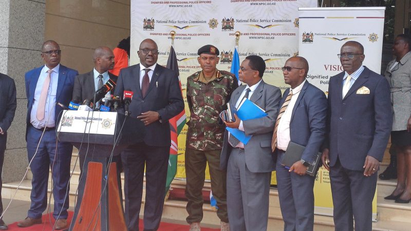 NPSC begins Interviews to promote 132 senior police officers