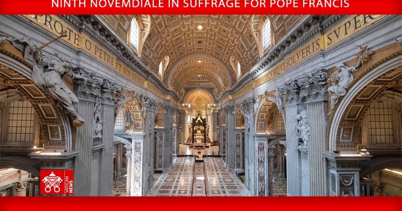 Cardinals hold final mass mourning Pope Francis ahead of conclave
