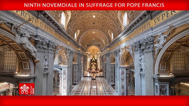 Cardinals hold final mass mourning Pope Francis ahead of conclave