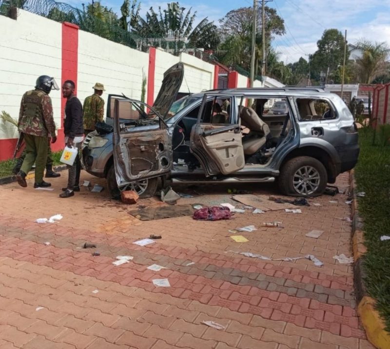 Five arrested over vandalism of EACC vehicles at Natembeya’s residence