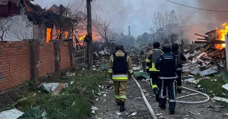 Russian strikes kill 12 across Ukraine, officials say
