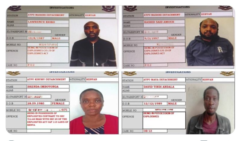 Explosives Intercepted on Passenger Bus Along Kanyonyoo–Embu Highway
