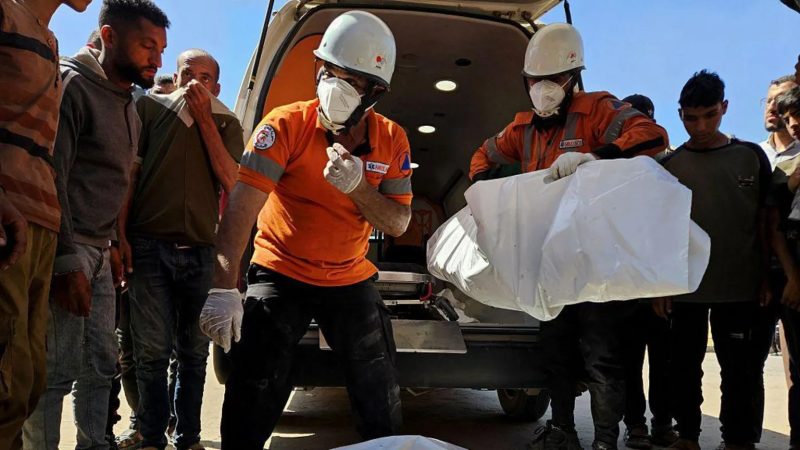 Israeli strike kills nine of Gaza doctor’s children, hospital says