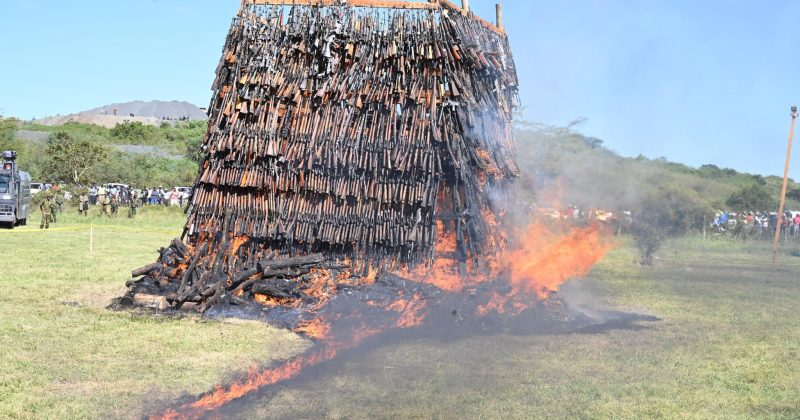Kenya commemorates 20th Anniversary of RECSA, destroys over 6,000 Illicit Firearms