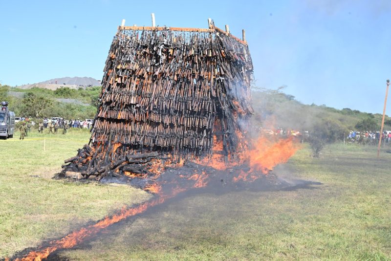 Kenya commemorates 20th Anniversary of RECSA, destroys over 6,000 Illicit Firearms