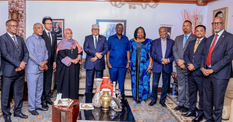 Raila hosts Somaliland President at Nairobi home