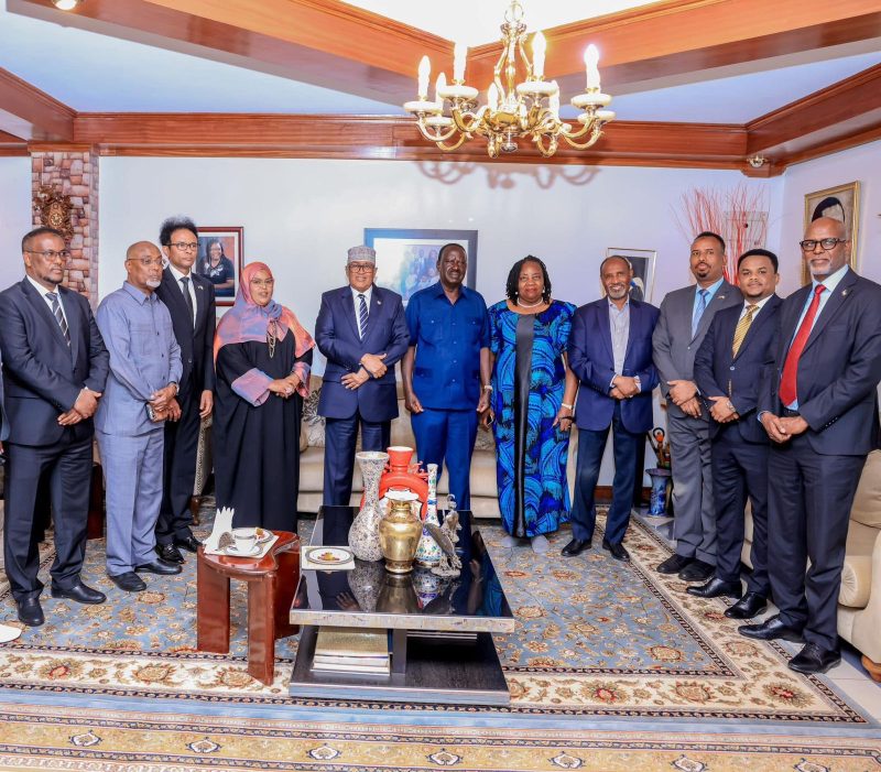 Raila hosts Somaliland President at Nairobi home