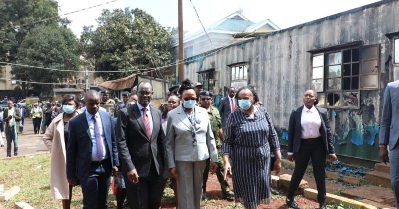 Koome denounces violent protests as she condemns targeting of courts