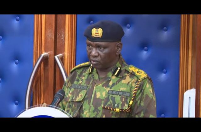 IG Kanja Apologizes Over ‘Suicide’ Claim in Ojwang death as Senators Demand Accountability