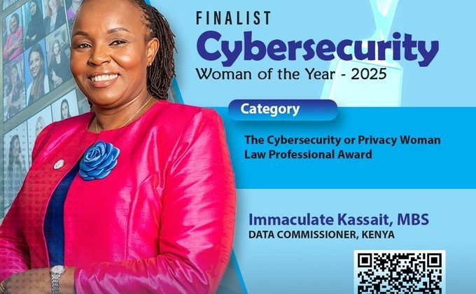 Kenya’s Kassait among 3 finalists for global Cybersecurity and Privacy Law Award
