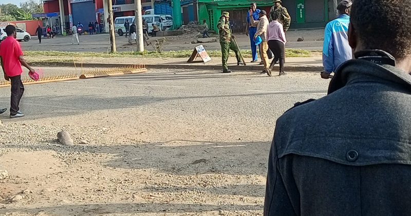 Commuters forced to walk as police erect roadblocks along key city entry roads
