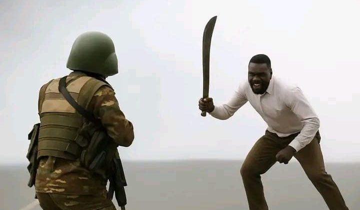 Ugandan protester filmed brandishing panga in Nakuru demos arrested