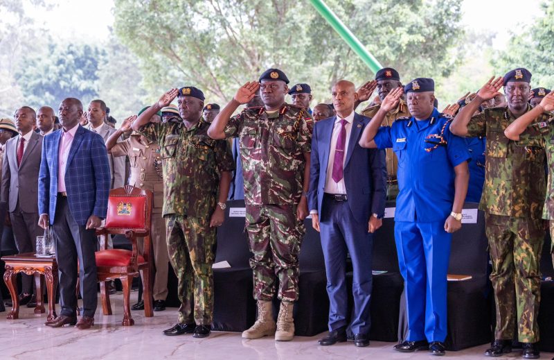 Ruto meets security chiefs in the aftermath of deadly June 25 protests