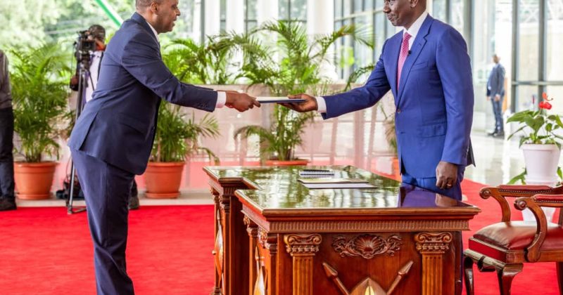 New Rwandan Envoy Ernest Rwamucyo pledges to strengthen historic ties with Kenya during his tour of duty
