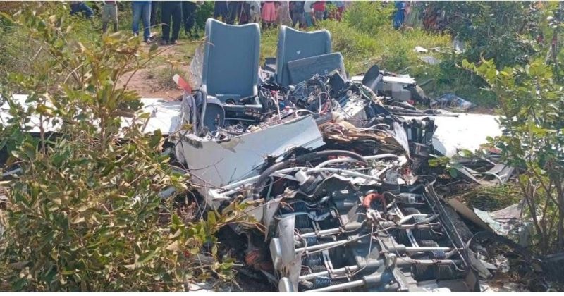 2 Kenya Air Force officers killed in military plane crash in Kwale