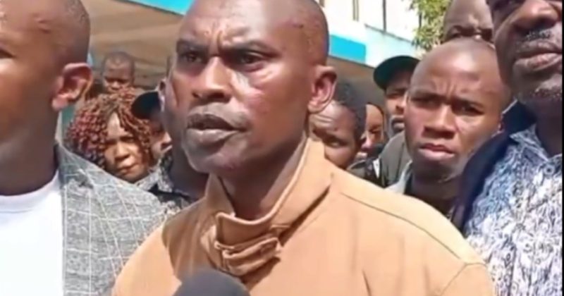 Shot mask vendor Boniface Kariuki alive but in critical condition, Father confirms
