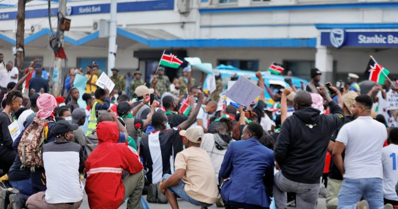 Mombasa Gen Z anniversary protests underway