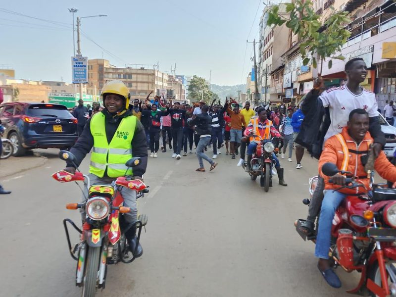 We are here to retaliate, no more extra-judicial killings, protesters in Kisii say