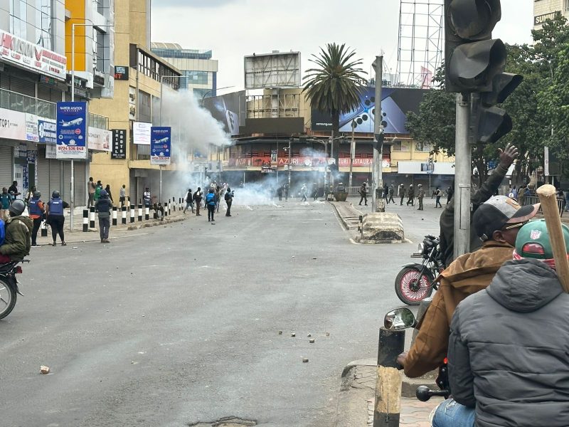 Over 20 Injured in Tuesday’s protests, KNCHR says, condemns police brutality, use of hired goons