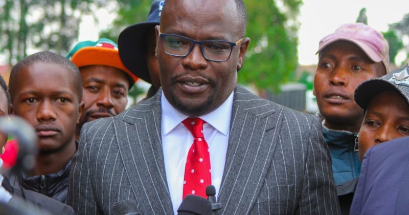 Dann Mwangi Fights Back After Summons Over Alleged School Land Protests