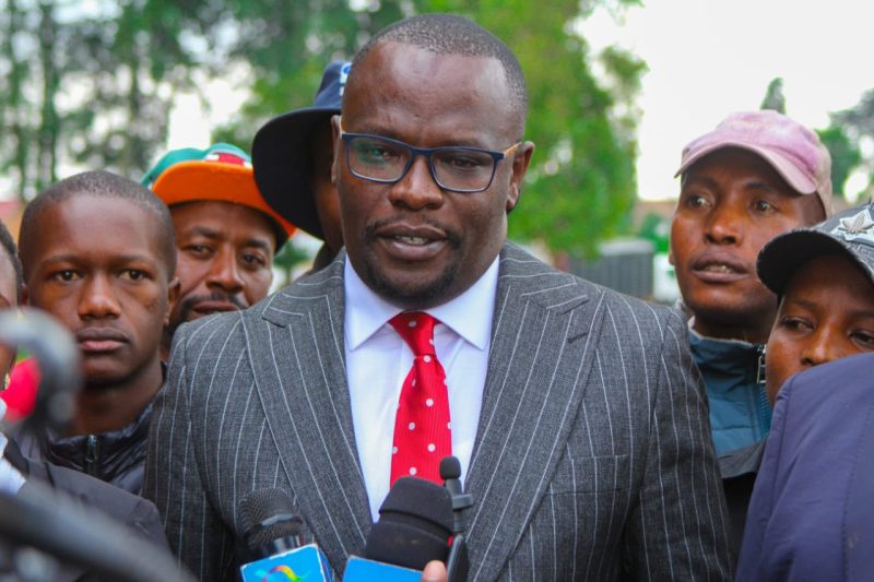 Jubilee Party CEO Dann Mwangi challenges ‘numbers’ politics, backs open opposition selection process