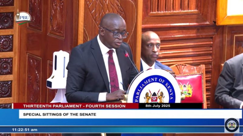Guyo contests legality of his impeachment in a preliminary objection