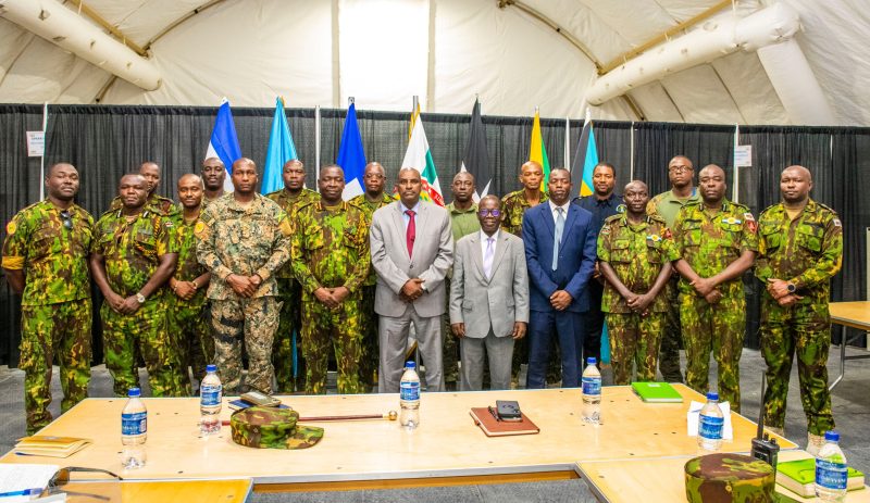 Gabow hails Kenyan contingent at MSS in Haiti during inaugural engagement as Consul General