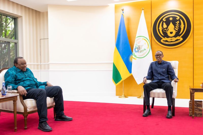 Kagame, Uhuru discuss Eastern DRC peace push after Washington breakthrough