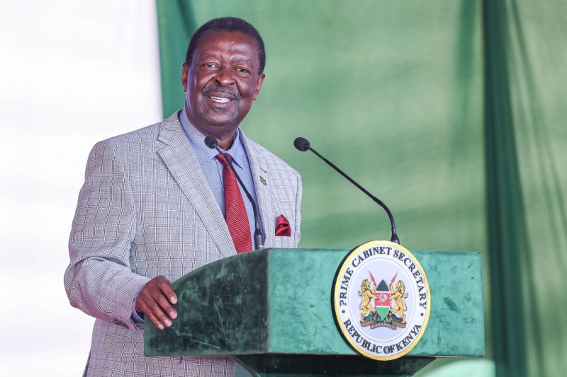 Mudavadi in Ethiopia for Bilateral Talks with Ethiopian and UK Foreign Ministers