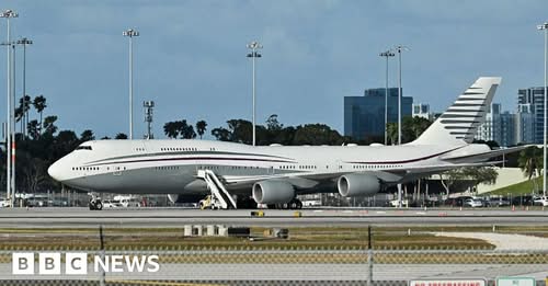 US begins preparing Qatari jet to be used as Air Force One