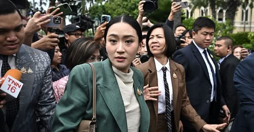 Thai prime minister suspended over leaked phone call