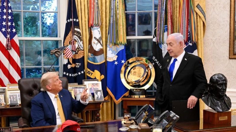 Trump and Netanyahu hold second meeting for Gaza ceasefire talks