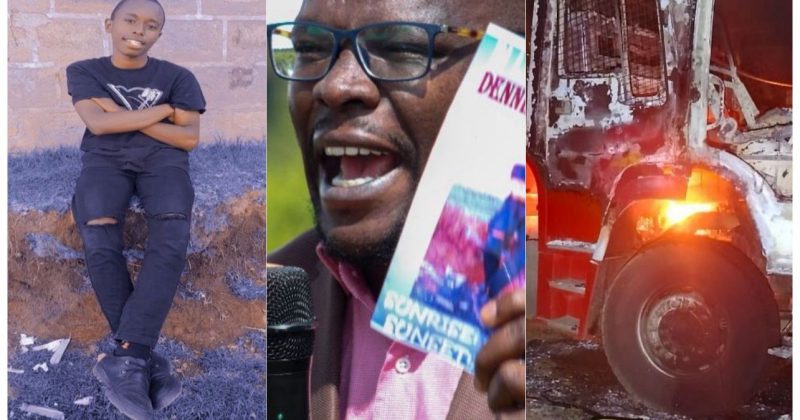 Tears and Anger as Slain Molo Student Dennis Njuguna Laid to Rest