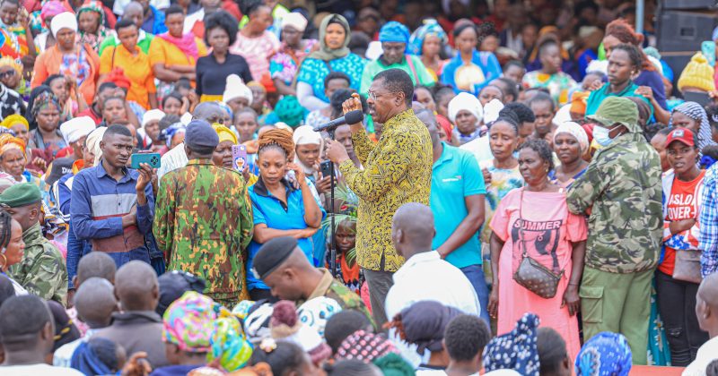 Wetangula condemns leaders using divisive politics for own interests