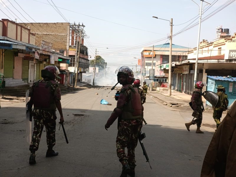 Protests Erupt in Ndumberi After 12-Year-Old Girl Killed by Police Bullet Inside Her Home